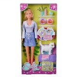 Set de joaca cu papusa Steffi Love, Pisica cu 2 puiuti