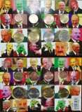 SV * Belarus 1 -2 - 5 - 10 - 20 - 50 KOP 1 - 2 RUBLE 2009 * LUKASHENKO * PROOF, Europa, Cupru-Nichel