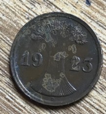 MNDSTR22 Germania 2 pfennig 1923 D