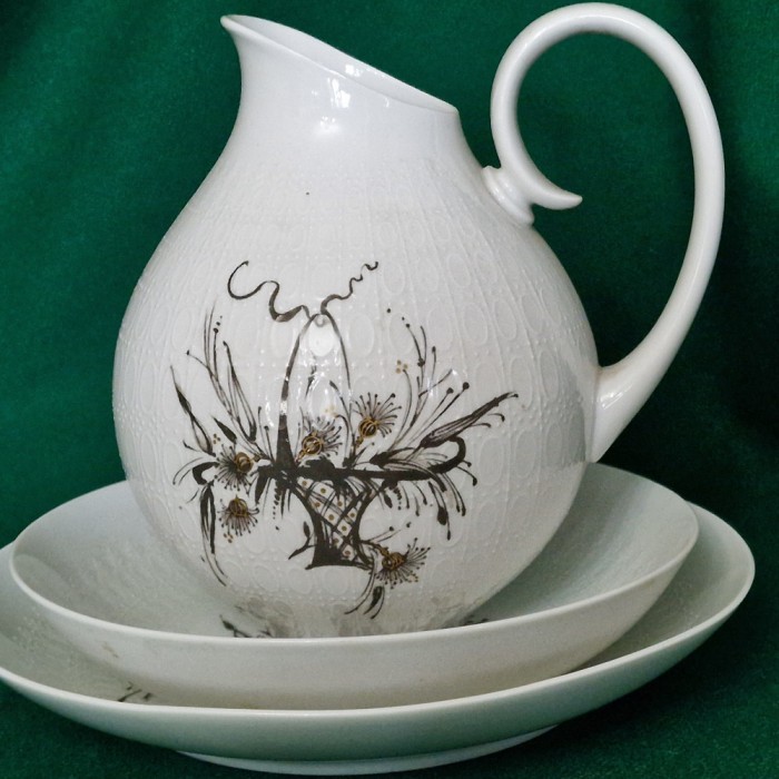 3 PIESE-ROSENTHAL-EDITIE CREATA IN STUDIO LA 100 ANI ROSENTHAL-GERMANIA anii &#039;70