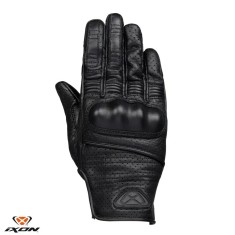 Manusi barbati pentru scuter - motocicleta heritage vara piele Ixon model Sixty Six MS culoare: negru &ndash; degete tactile S (7/8)