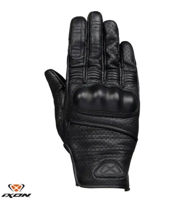 Manusi barbati pentru scuter - motocicleta heritage vara piele Ixon model Sixty Six MS culoare: negru &amp;ndash; degete tactile S (7/8) foto