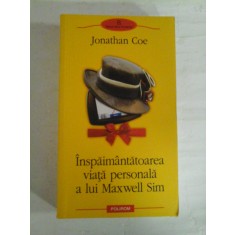 Inspaimantatoarea viata personala a lui Maxwell Sim (roman) - Jonathan COE