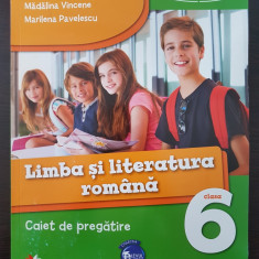 LIMBA SI LITERATURA ROMANA CAIET DE PREGATIRE CLASA A VI-A - Vincene