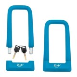 &Icirc;ncuietoare anti - furt, trotineta electrică, &icirc;n U, cu cheie, 21 cm, EWLK023, albastru | Motorevolution