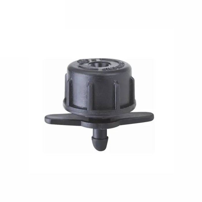 Set 10 buc Duza din plastic cu picurare reglabila, 0-150 L/H, NR-7428-8, Gri