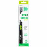 Periuta de Dinti Electrica, GUM, Sonic Daily, Curatare Eficienta prin 12.000 VIbratii, Culoare Neagr