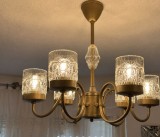 Candelabru vintage -Guban-5 brațe