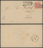 Germany North Confederation - Postal History Rare Cover Barleben DB.526