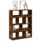 Gossi biblioteca, stejar fumuriu, 100x33x125,5 cm, lemn prelucrat