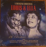 Disc Vinil Crăciun / Colinde SIGILAT Louis Armstrong &amp; Ella Fitzgerald &ndash; A Swinging Christmas (Vinyl, LP, Compilation) - vezi cuprins