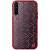 Husa Plastic - TPU Pinwuyo Series 2 pentru OnePlus Nord, Waterproof, Rosie