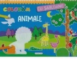 Coloram cu sabloane - Animale - Girasol
