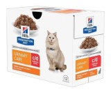 Hill&amp;#039;s Prescription Diet Feline c/d Urinary Multicare Stress Chicken 12 x 85 g, Hill&#039;s