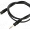 Cablu de măsurare Hirschmann T&amp;M 1m 60V 16A negru SML 100/1