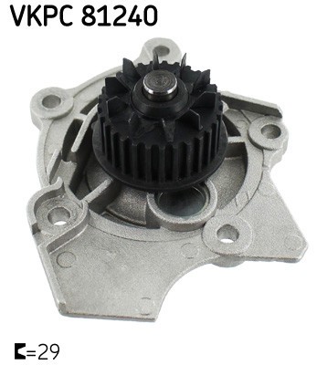 SKF VKPC 81240 Pompă de apă, răcire motor foto