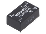 Convertor DC/DC 3W 18-36V la 15V/-15V THT
