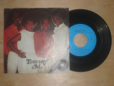 Boney M - Quartett (4 melodii, 1986, Amiga) Disc vinil single 7&amp;quot; foto