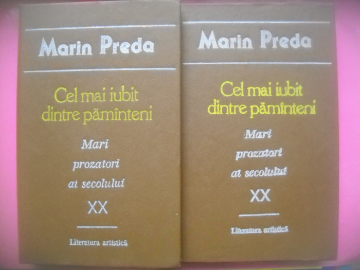 HOPCT CEL MAI IUBIT DINTRE PAMANTENI-MARIN PREDA 1990-2 VOLUME-886 PAG-LEGATE