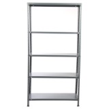 Raft metalic depozitare, Bricol 30, 180 x 90 x 30 cm, gri, 70 kg/polita