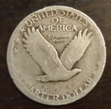 Moneda SUA - Quarter Dollar - Anii &#039;20 - D - Argint, America de Nord