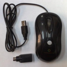 MOUSE OPTIC USB cu adaptor PS2 800 dpi foto