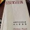 ARTICOLE ALESE - EISENSTEIN