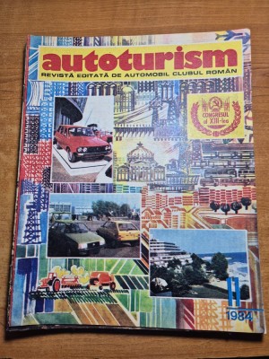 revista autoturism noiembrie 1984 - aro in raliul egiptului foto