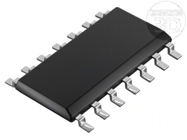 Amplificator operațional IC 250kHz SO14 2,5-5,5VDC 1pA