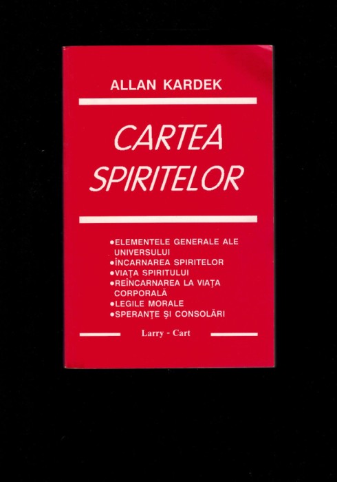 Allan Kardek - Cartea spiritelor