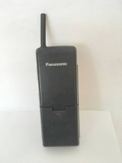 telefon mobil vintage Panasonic KX-T920085 EASA, cu clapeta, 15x6x3.5cm foto