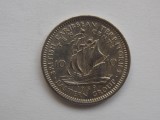 10 CENTS 1959 BRITISH CARIBBEAN TERRITORIES