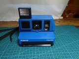 Aparat foto instant vintage /polaroid 600 Impulse /blitz defect