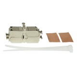 CUPLA RJ-45 LOGILINK pt. cablu UTP, FTP, Cat6a, RJ-45 (M) x 2, metalica, tip punch down, &quot;MP0041&quot;
