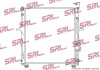 Radiator Kia Sorento 06-09, motor: 3.3 V6, 3.5 V6, 580x628x26, SRLine, Aluminiu/ Plastic brazat, 253103E960