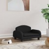 Gossi pat de caini, negru, 50x40x30 cm, textil