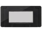 Rama Ornament 4M Vimar Neve IP55 negru 09914.04