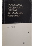 Al. Piru - Panorama deceniului literar romanesc 1940-1950 (Editia: 1968)