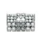 vidaXL Set globuri de Crăciun 100 de piese, 3/4/6 cm, argintiu 245712