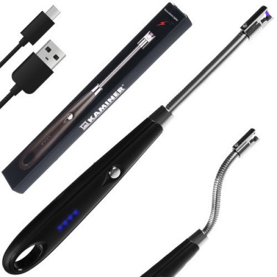 Bricheta electrica / Aprinzator, Plasma / Arc Electric, Flexibila cu incarcare USB foto