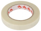 Bandă Electroizolantă Silicon Albă 19mm x 33m