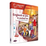 Carte interactiva, Raspundel Istetel, Engleza si joc, in acelasi loc