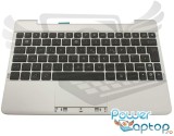 Tastatura Asus Neagra Transformer Pad TF300T cu Palmrest argintiu