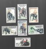 LAOS ELEFANTI MNH, Nestampilat