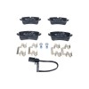 Placute frana Audi A6 Allroad C7 (4gh, A6 C7 (4g2, A6 C7 Avant (4g5, A7 Sportback (4ga; Porsche Macan (95b), punte spate, cu senzor uzura, ATE