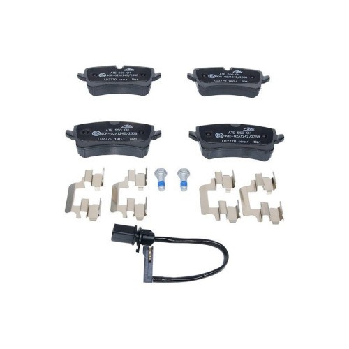 Placute frana Audi A6 Allroad C7 (4gh, A6 C7 (4g2, A6 C7 Avant (4g5, A7 Sportback (4ga; Porsche Macan (95b), punte spate, cu senzor uzura, ATE