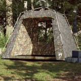 Cort de pescuit pentru 4 persoane, camuflaj, setare rapidă