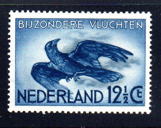 OLANDA 1938, Fauna, Pasari, serie neuzata, MNH