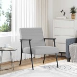 vidaXL fotoliu Gri nori 59 x 75 x 78 cm țesătură 42017677