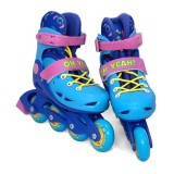 Role copii reglabile Stitch, hard boot, inline, marime 34&ndash;37 Cod:59496SV